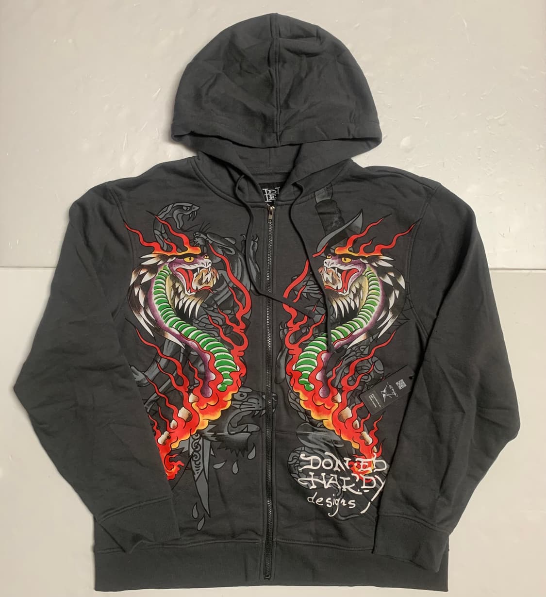 [새제품 M,L] 에드 하디 후드집업 상품이미지1