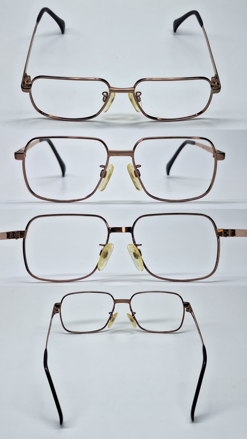 일본제 순수 티타늄 골드 안경테/마루망 TITANOS T-734 빈티지 상품이미지3