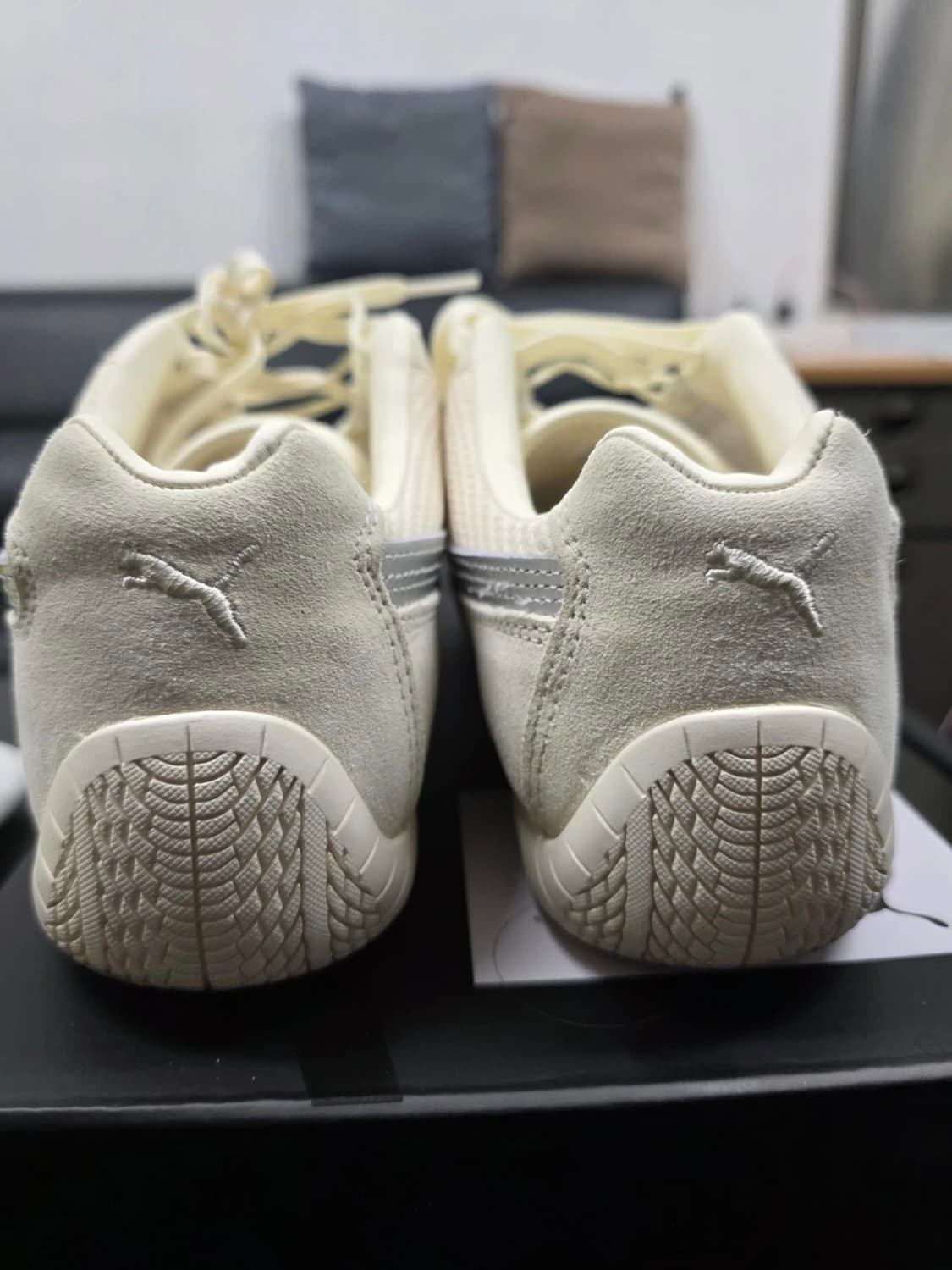 [265] 푸마 스피드캣 프리미엄 아이보리 매트 실버 상품이미지6