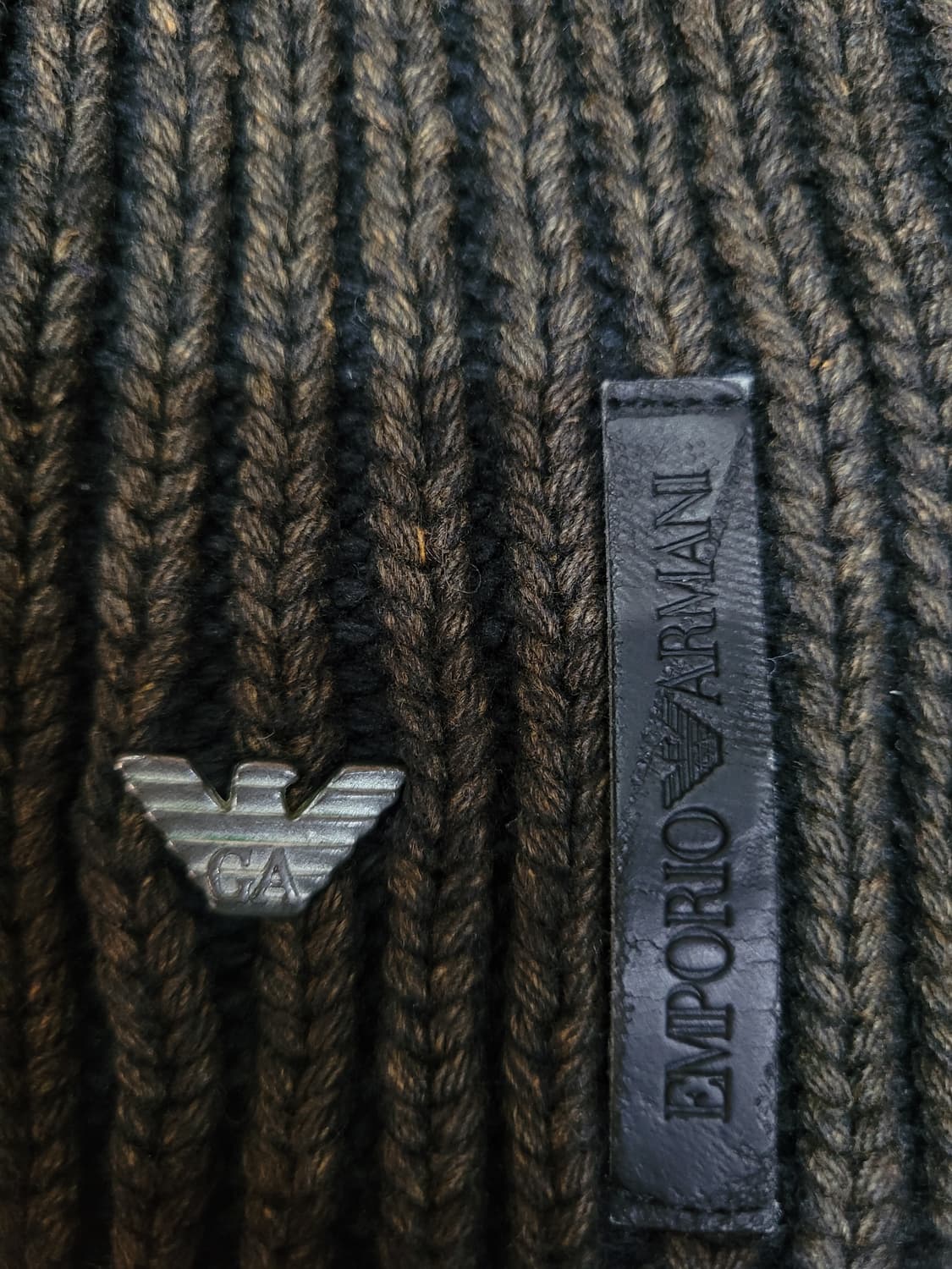 EMPORIO ARMANI 엠포리오 아르마니 니트 비니 상품이미지3