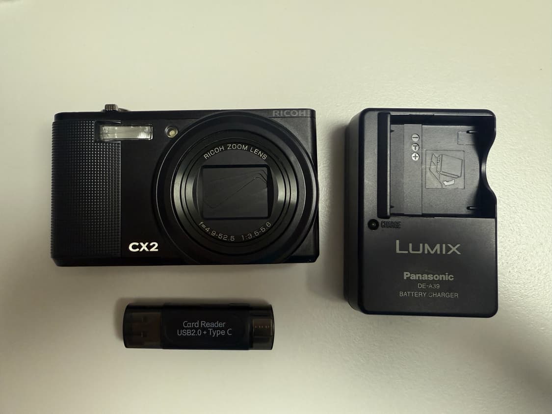 (필카색감, 작례O) Ricoh 리코 cx2 빈티지 카메라 상품이미지1