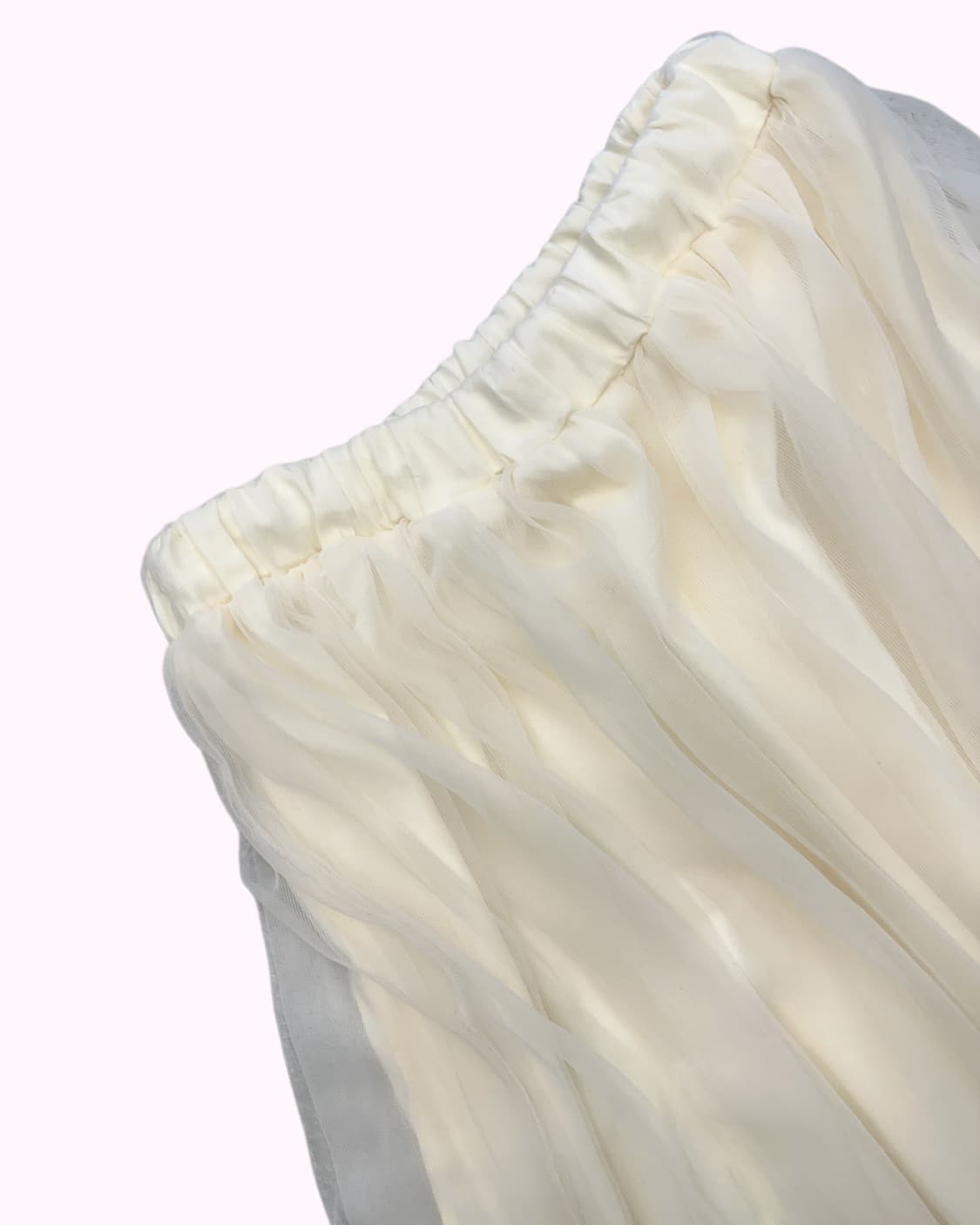 ivory lace layered skirt 상품이미지3