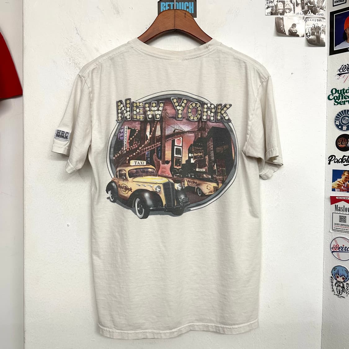 90’s 하드락카페 ‘뉴욕’ 티셔츠 상품이미지1