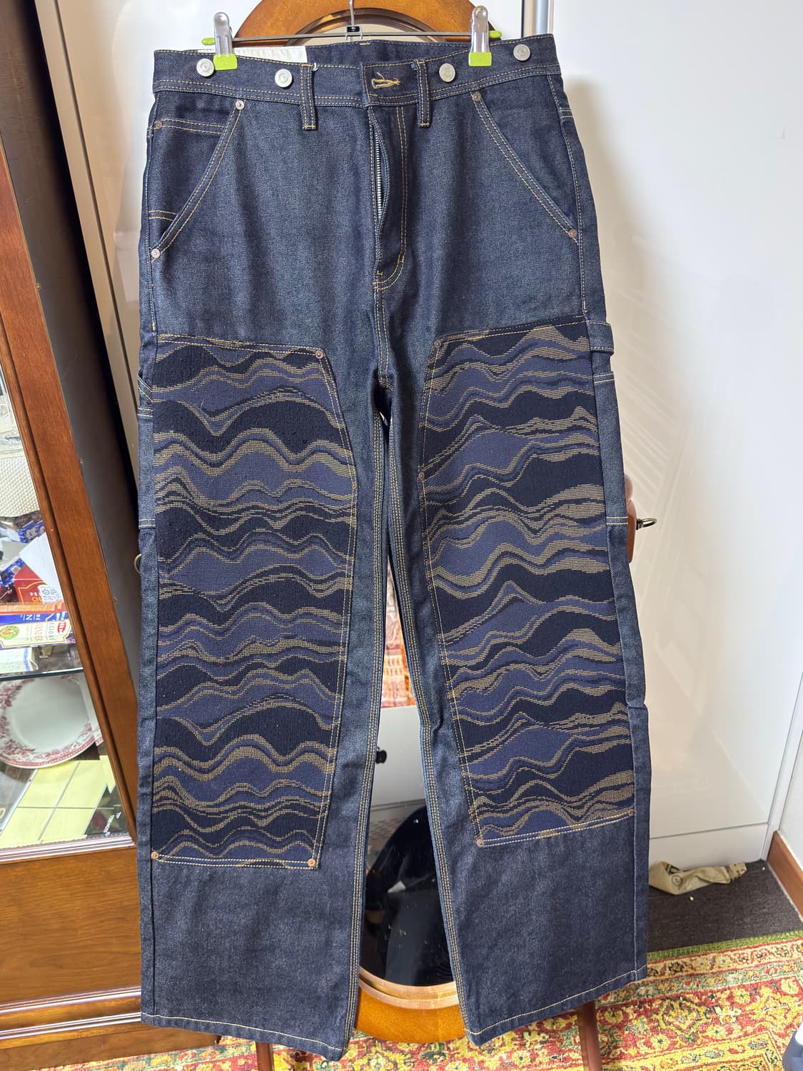 앤더슨벨 에스닉 카펜터 진 M 상품이미지1