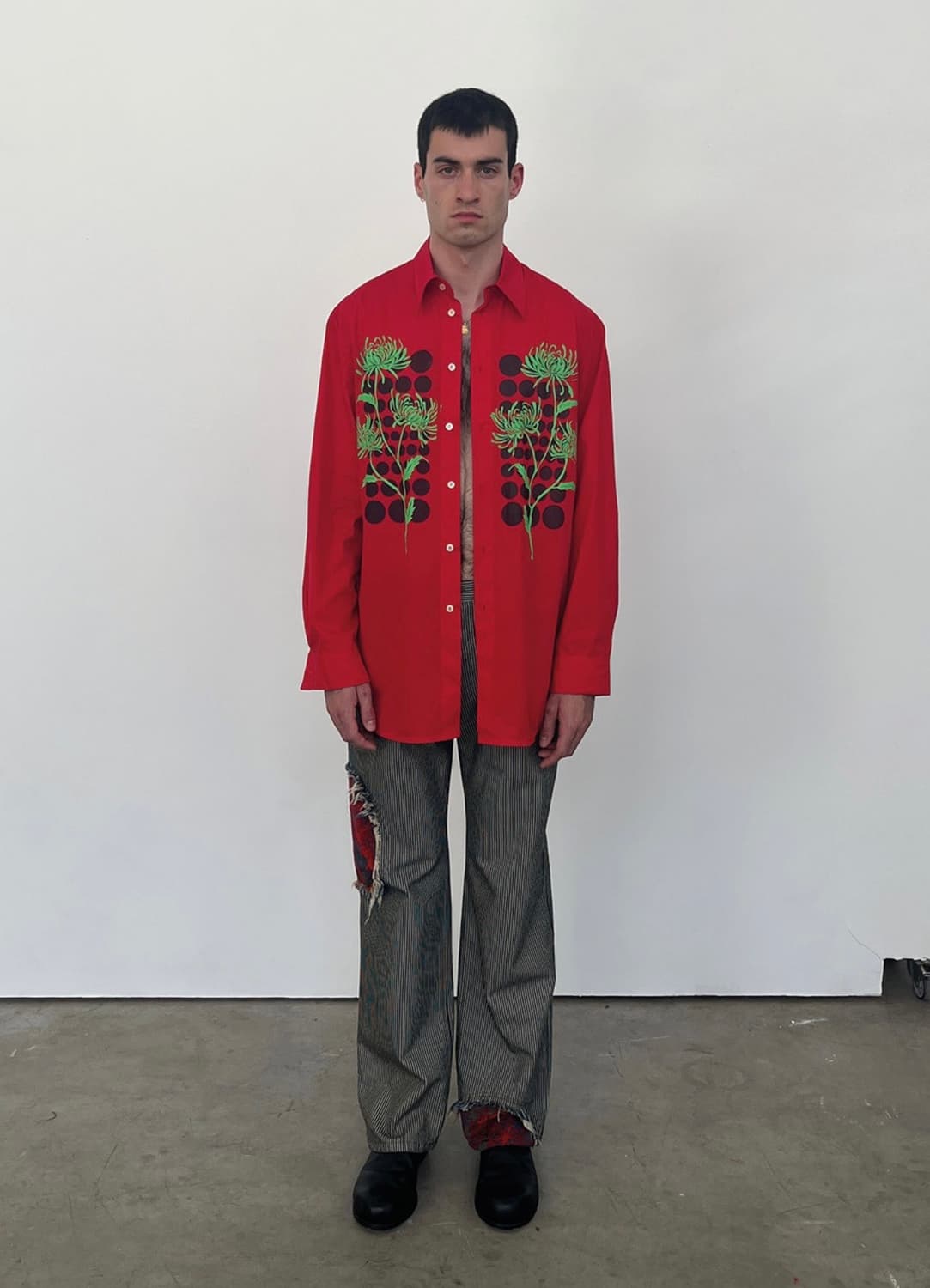 에드워드 커밍 써클진 스트라이프 1사이즈 상품이미지1