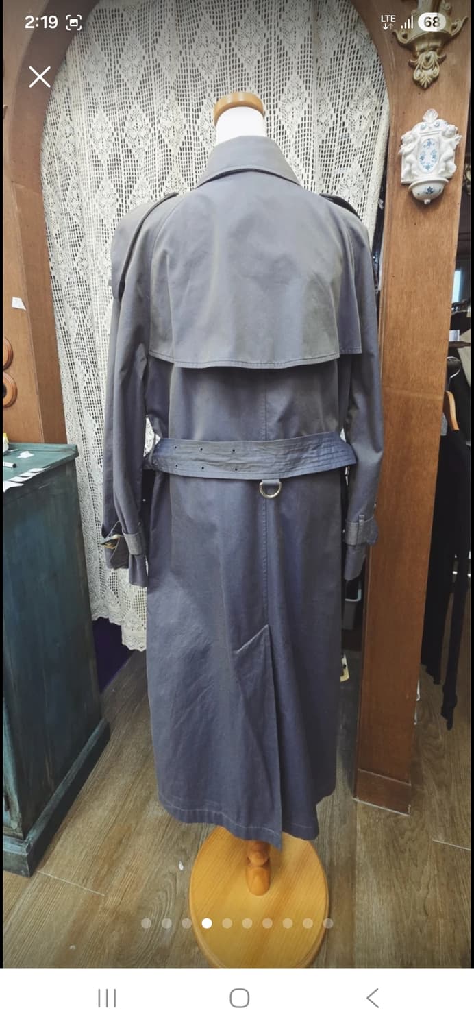 정품BURBERRY)버버리 트렌치코트 런던잉글랜드 55~66 롱코트 상품이미지5