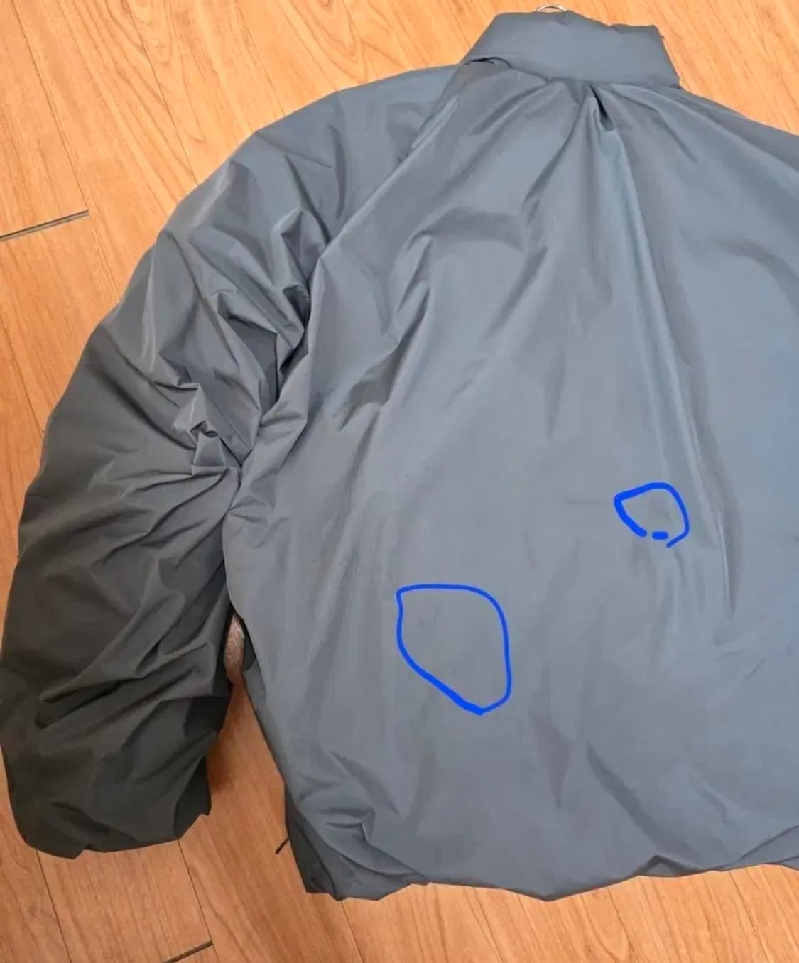 [L]PAF 7.0 DOWN RIGHT 포스트아카이브팩션 파프패딩 차콜 상품이미지7