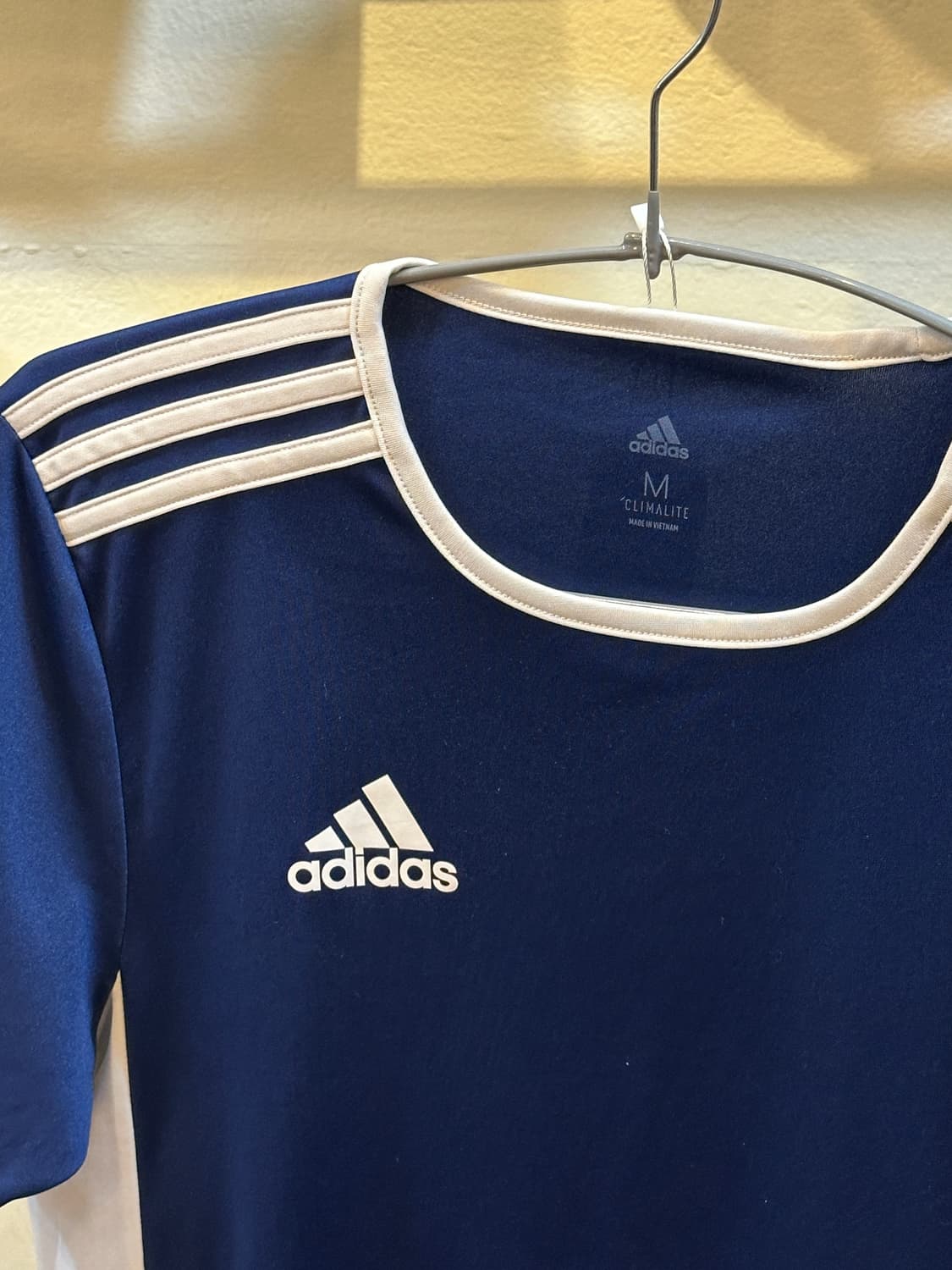 아디다스 climate 삼선 반팔 티셔츠 네이비 M 상품이미지3