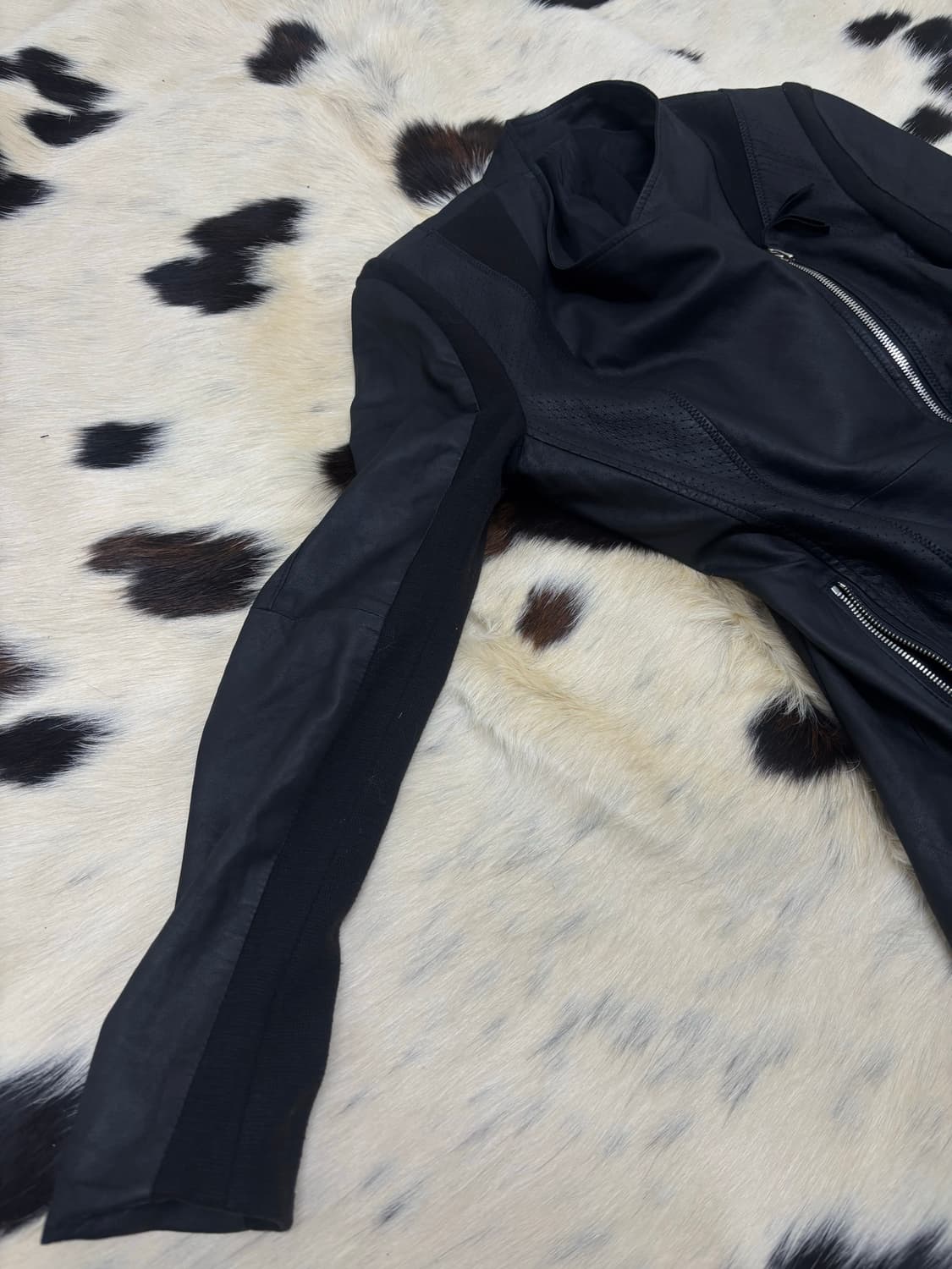 aesthetic Side Zip Draped Slim Fit Sheep 상품이미지8