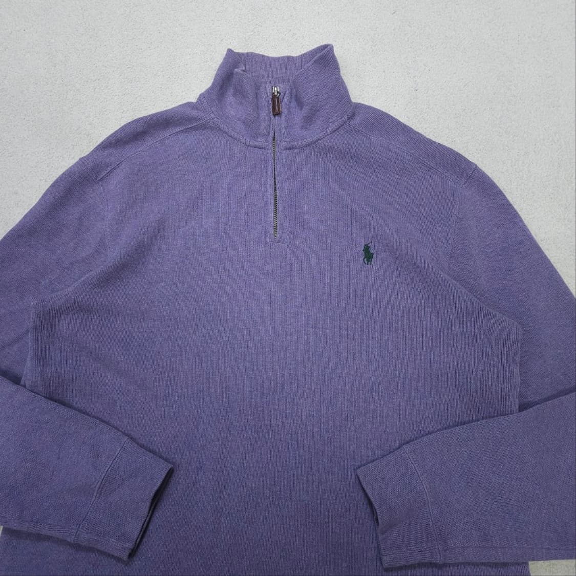 폴로 랄프 로렌 반집업 니트 M 상품이미지2