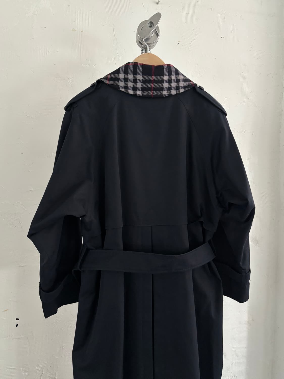 Burberry 버버리 더블카라 네이비 트렌치 코트 상품이미지7