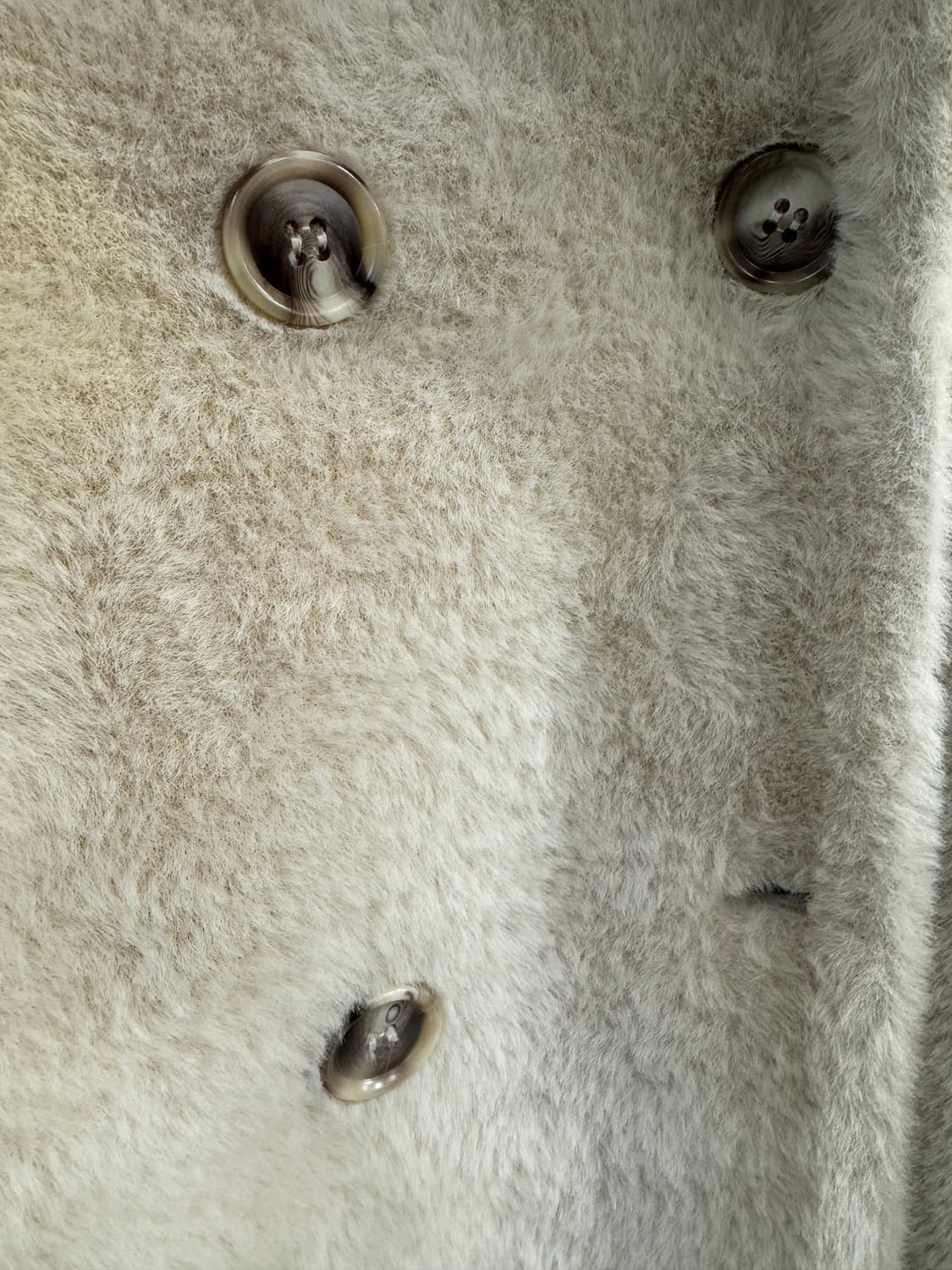 vintage 페이크퍼 더블 롱코트 상품이미지2