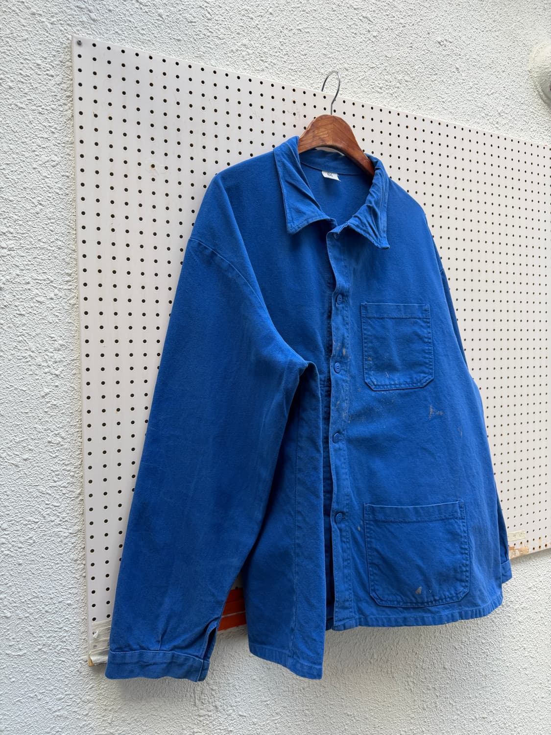 BIG SIZE OLD VINTAGE WASHED 빈티지 프렌치워크자켓 상품이미지7