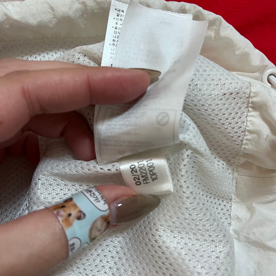 [정품] 아디다스 올드스쿨 트레포일 아노락 [ M ] 상품이미지5