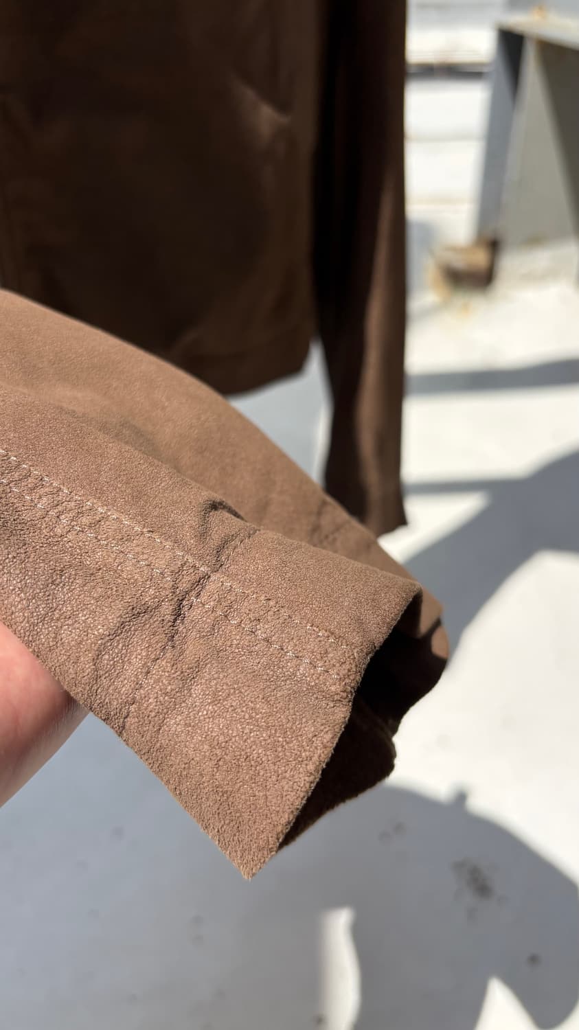 15FW 릭 오웬스 몰리노 레더 자켓 50 사이즈 상품이미지6