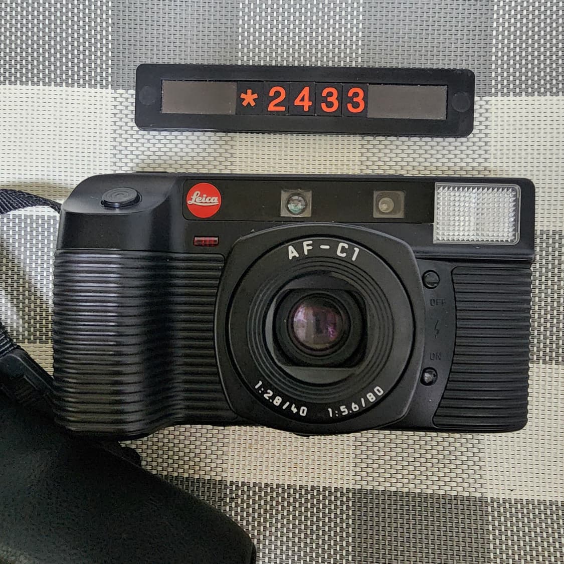 라이카 AF-C1 필름카메라 파우치 포함 상품이미지2