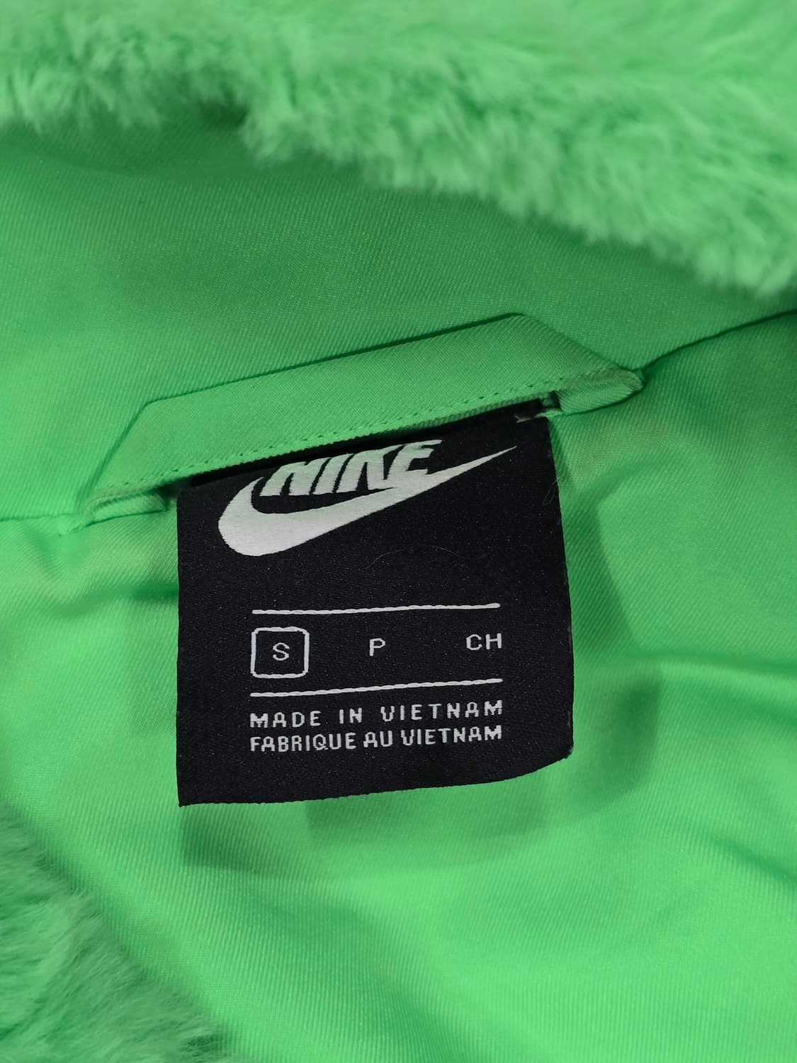 Nike 나이키 우먼스 포우 퍼 자켓 포이즌 S 상품이미지5