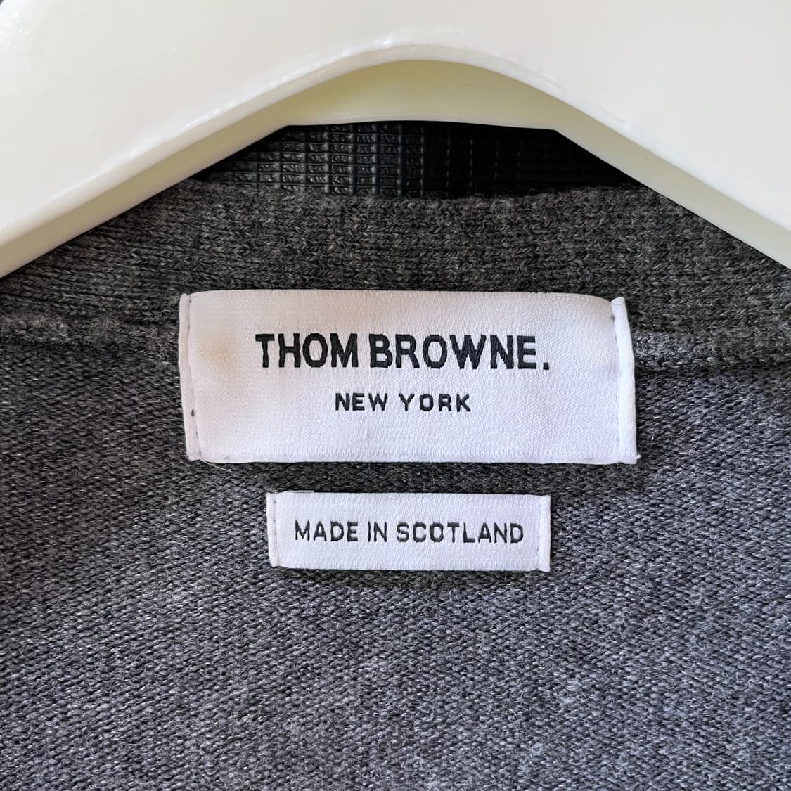 톰 브라운 스코틀랜드 메이드 메리노울 니트 가디건 상품이미지2