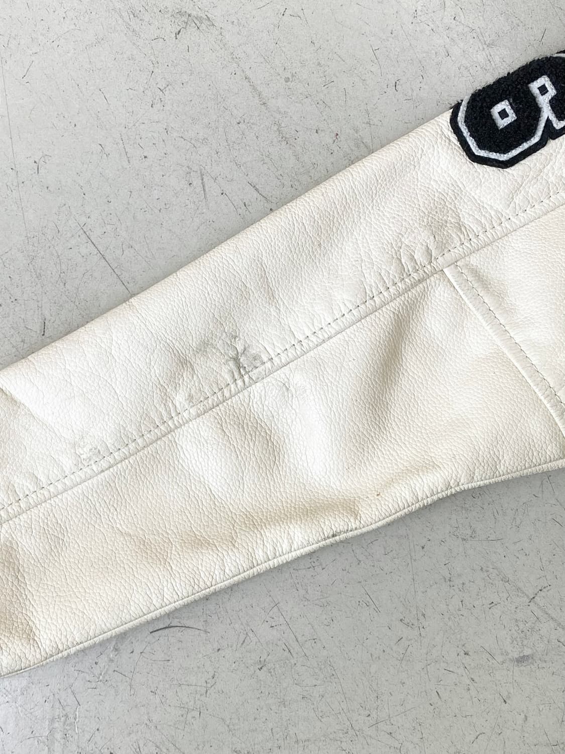 트루 릴리전 브루클린 레터맨 울 레더 바시티 자켓 상품이미지7