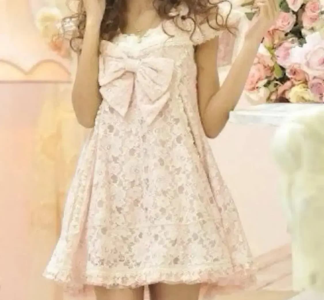 리즈리사 핑크 세일러 핀터레스트 원피스 히메갸루 상품이미지1