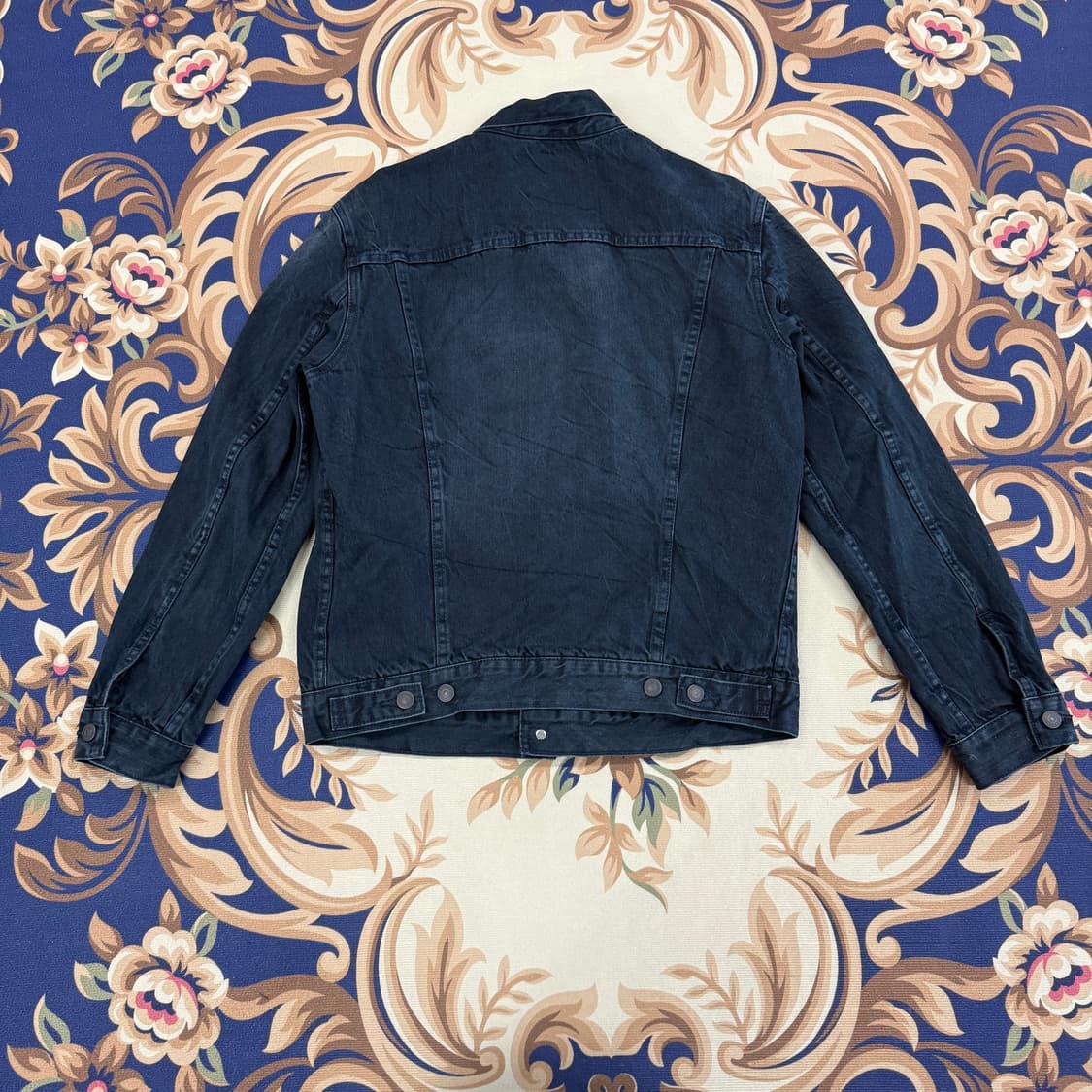 (M)리바이스 Levis 흑청 데님 트러커 자켓 상품이미지5