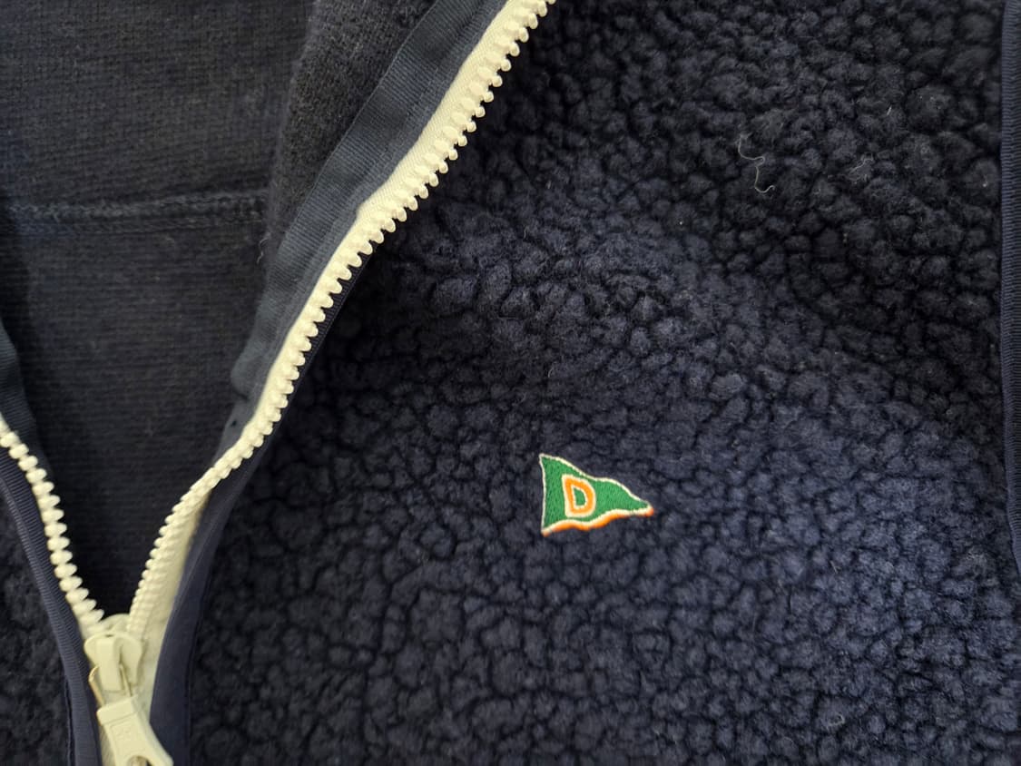 드레익스 플리스 베스트 네이비 L사이즈 상품이미지4