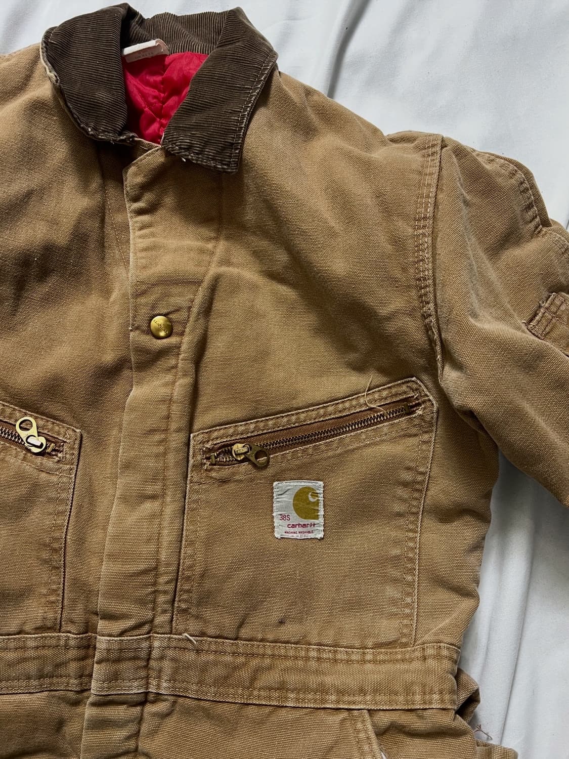 70s 칼하트 워크 커버올 점프수트 상품이미지6