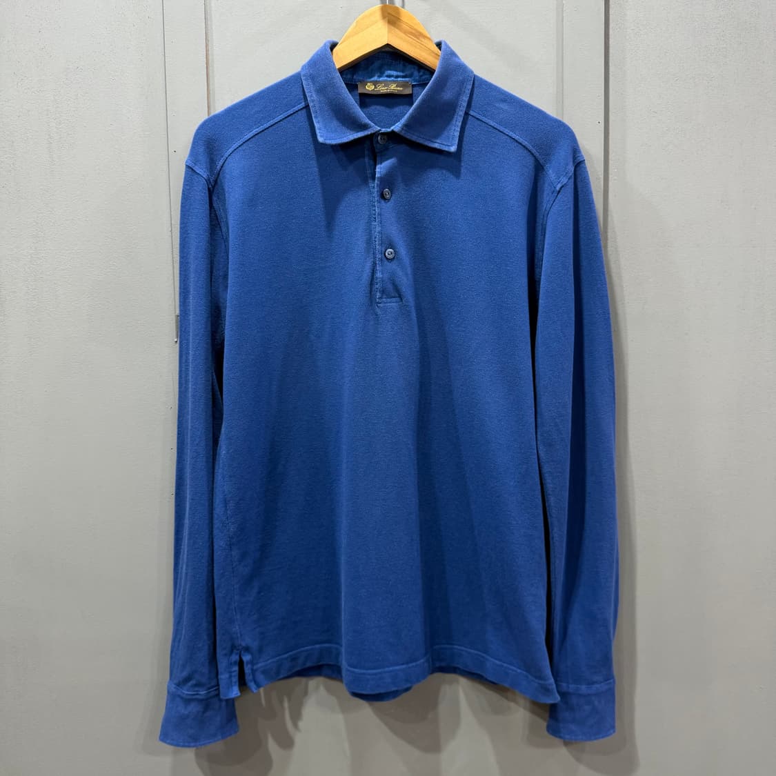 L 로로피아나 Loro Piana 긴팔 카라 티셔츠 상품이미지1