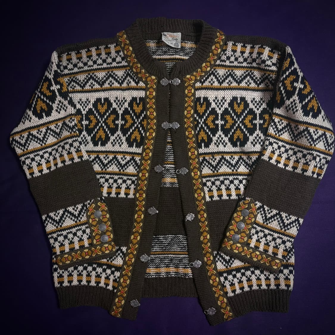 Nordic Wool Heavy Cardigan 상품이미지1