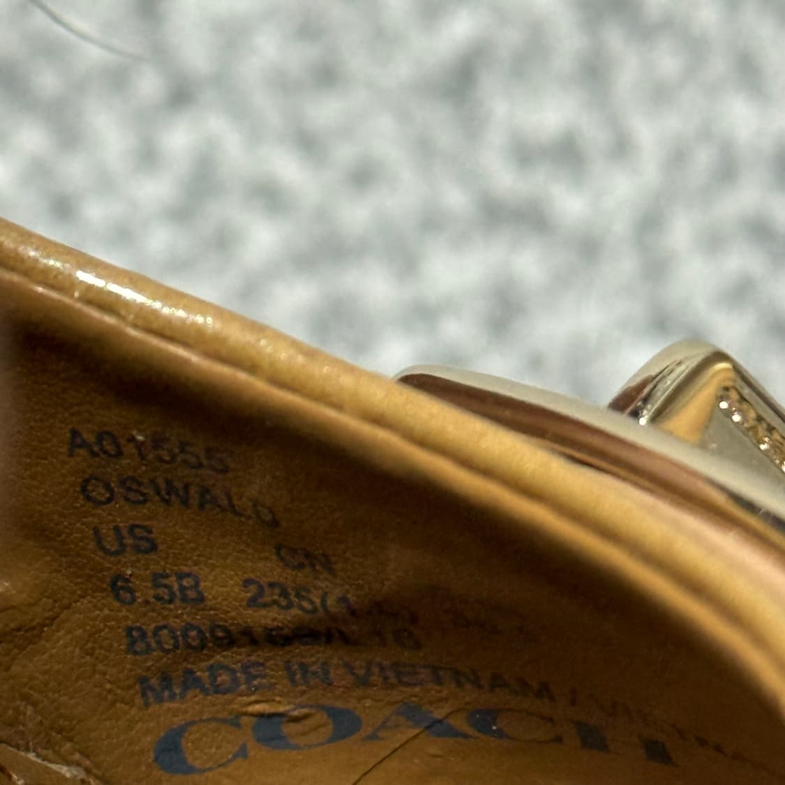 Coach 코치 오스왈드 플랫 슈즈 235 상품이미지6