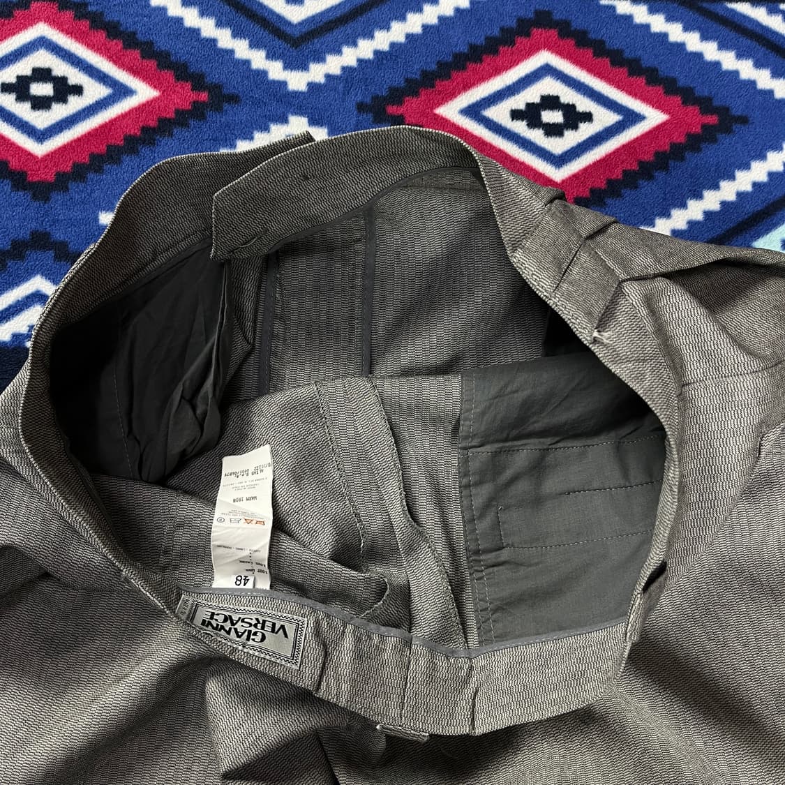 90s GIANNI VERSACE(made italy)빈티지 슬렉스 상품이미지6