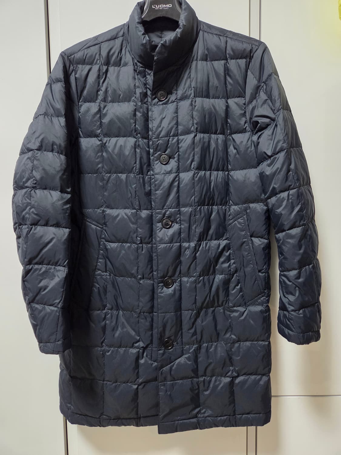 헤지스 구스다운 내피탈착 하프 코트 상품이미지4