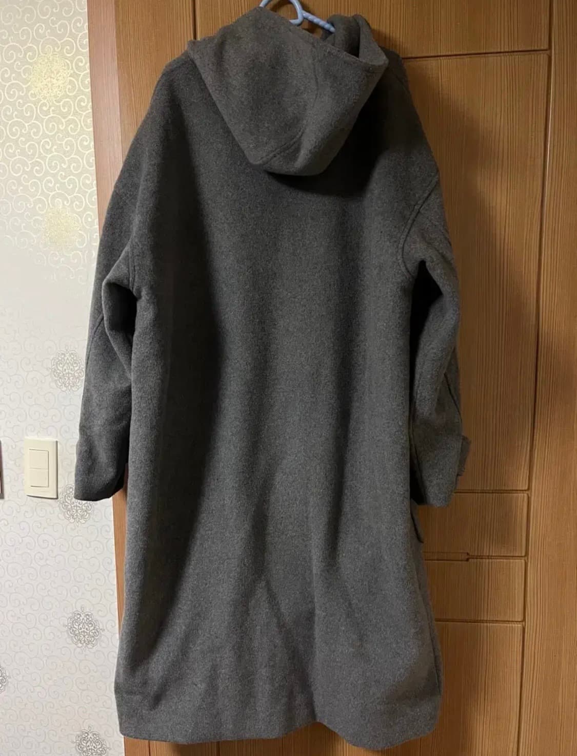 라퍼지스토어 울 후드 롱 코트 S 상품이미지3