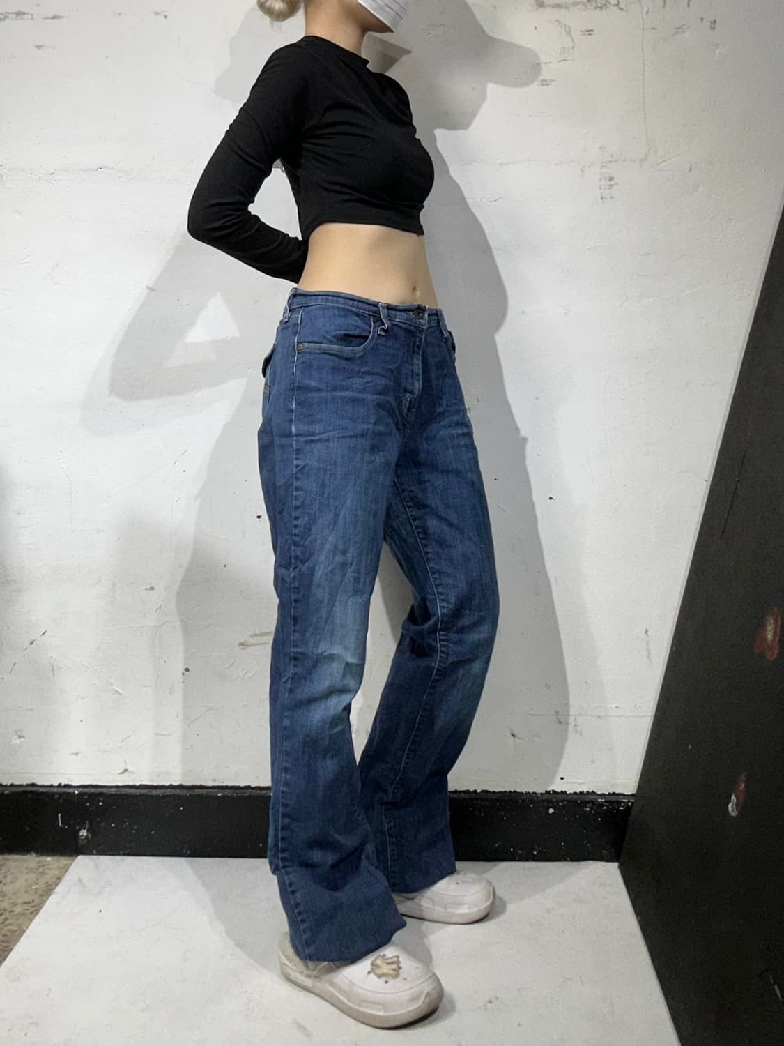 리바이스 515 중청 부츠컷 플레어진 청바지 데님 팬츠  상품이미지1