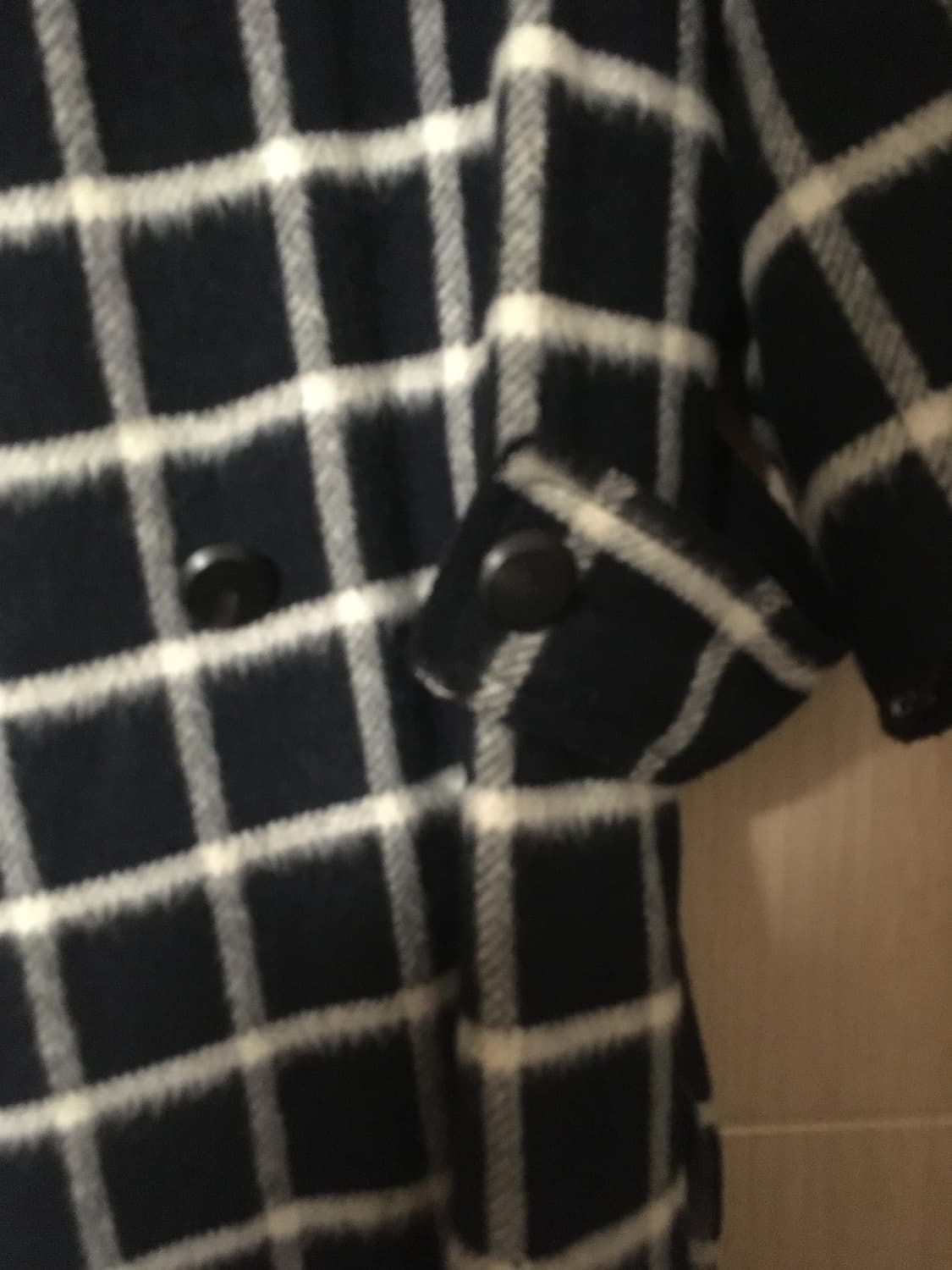 ansich checkered coat 상품이미지4