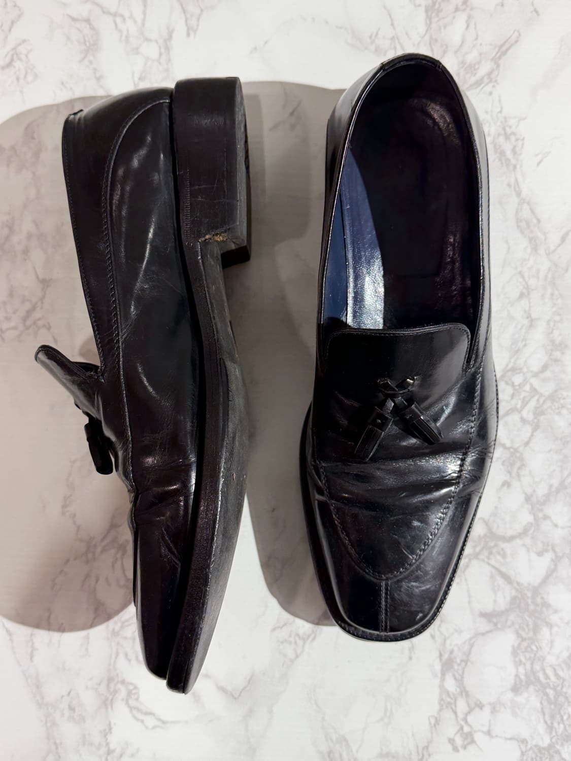 Salvatore Ferragamo 페라가모 블랙 가죽 로퍼 9 상품이미지8