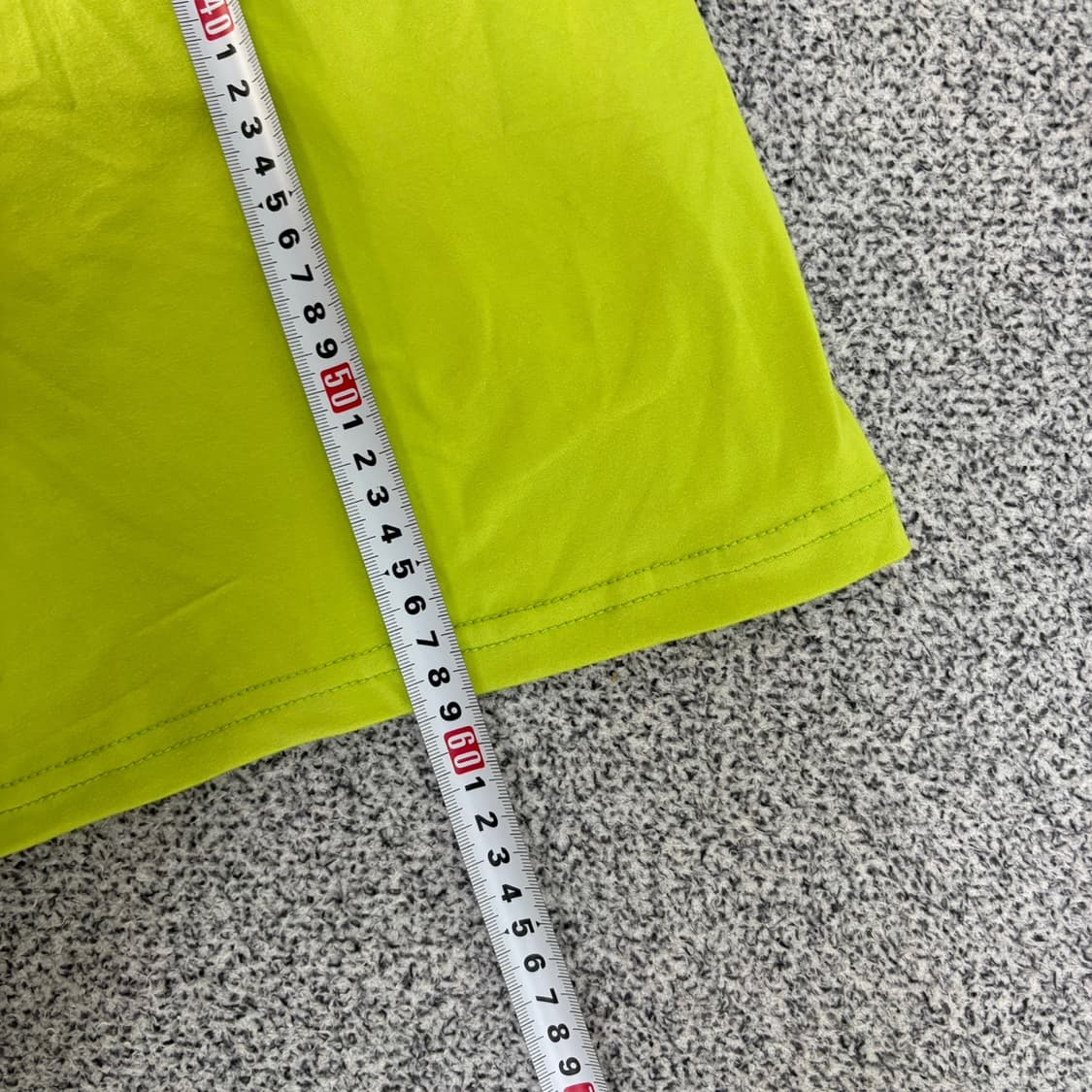 실측확인 빈티지 꿀벌자수 반팔 카라티 0423J 상품이미지6