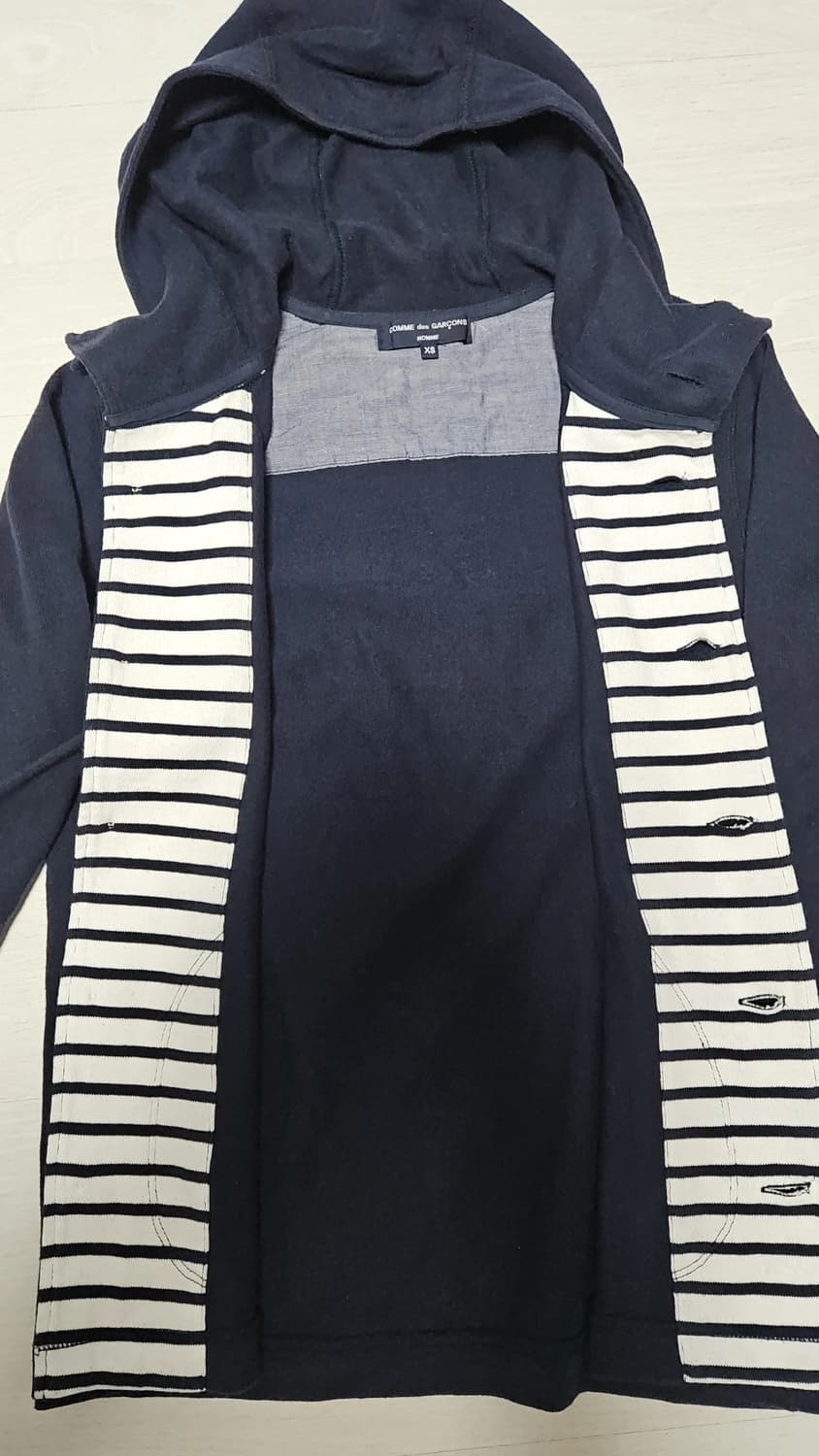 꼼데가르송 옴므 후드 자켓 상품이미지3