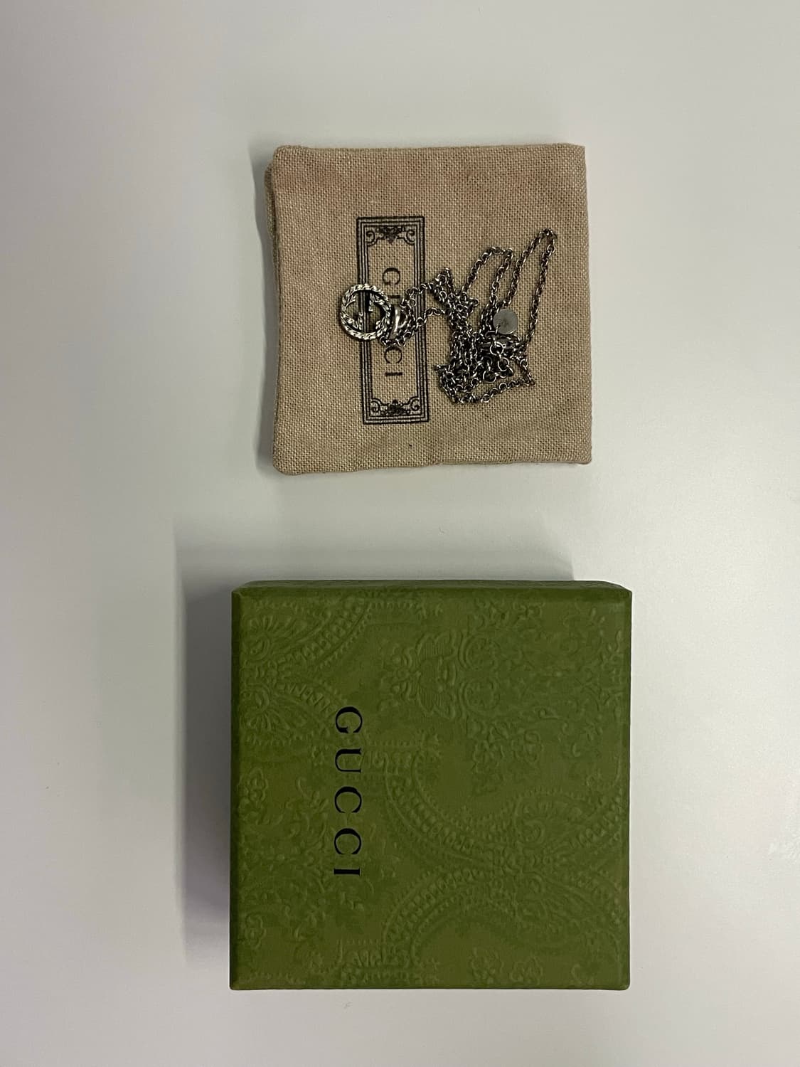 구찌 인터로킹 목걸이 상품이미지1