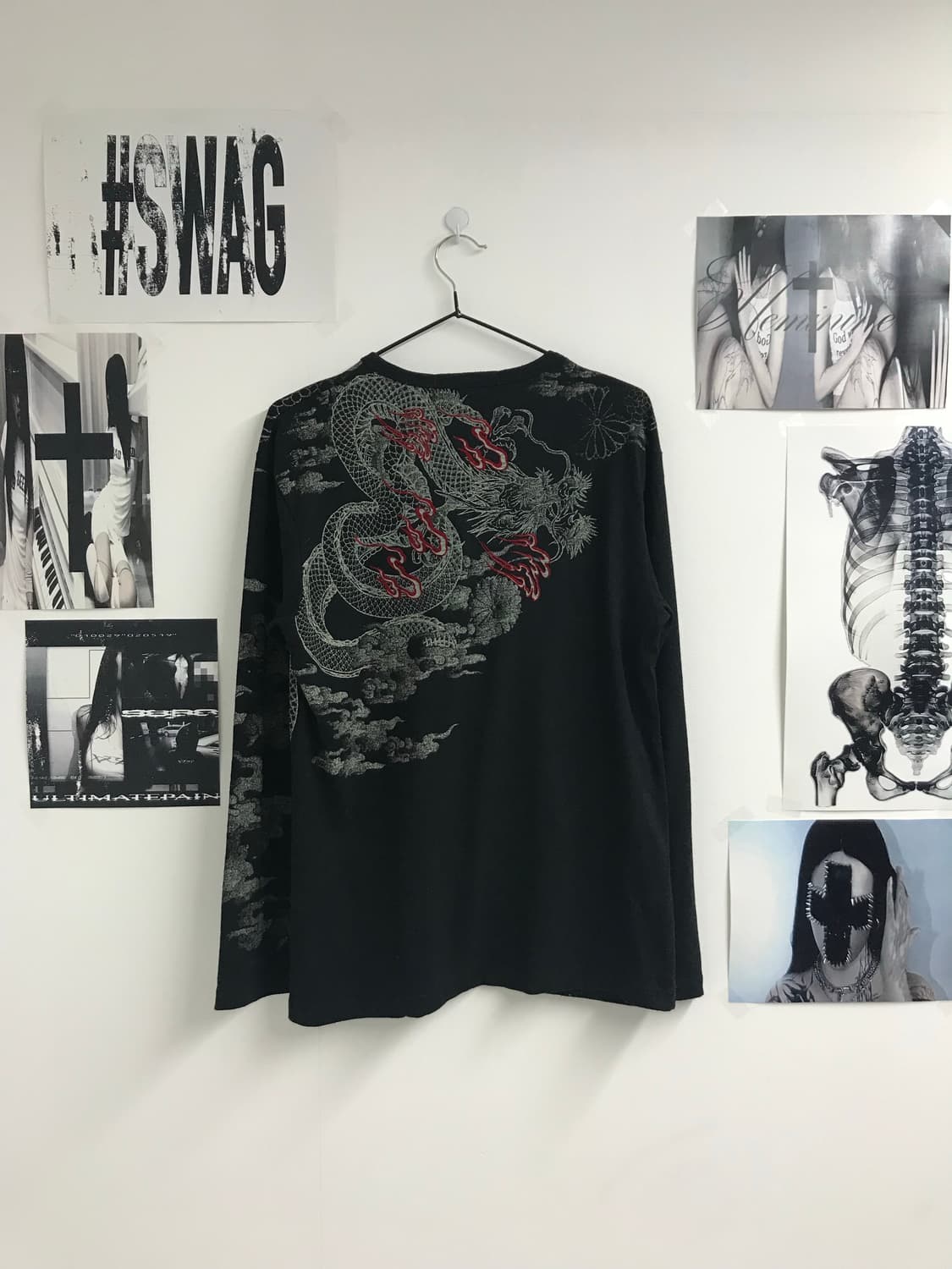 Oriental dragon printing longsleeve 상품이미지4