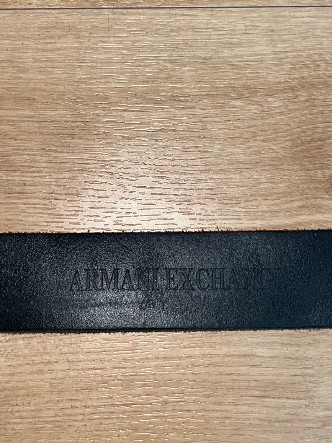 Armani Exchange Vintage logo belt 상품이미지2