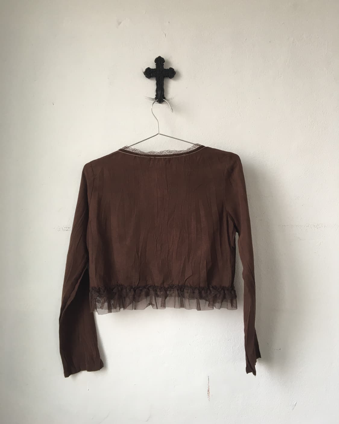 Frill point cardigan 상품이미지3