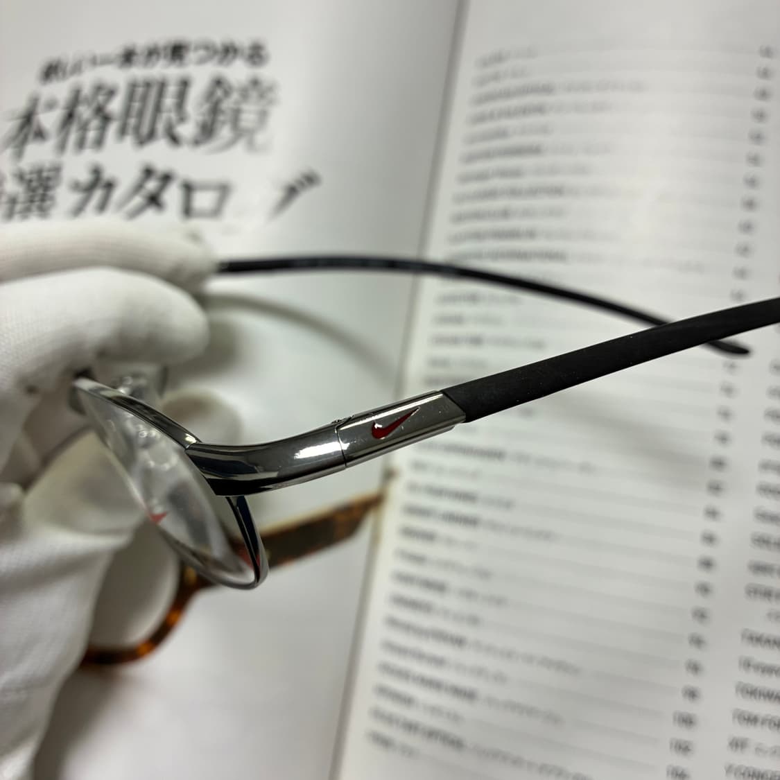 NIKE FLEXON 나이키 플렉슨 티타늄 고글 일본 생산 안경 상품이미지4