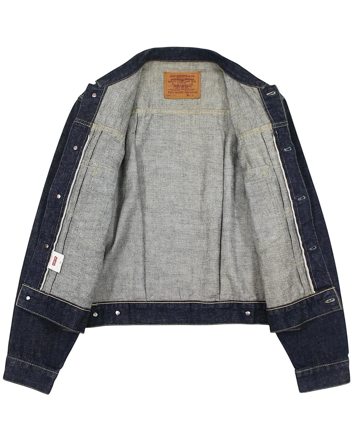 1997 LVC 71507XX 데님 자켓 빅E 셀비지 빈티지 리바이스 상품이미지3