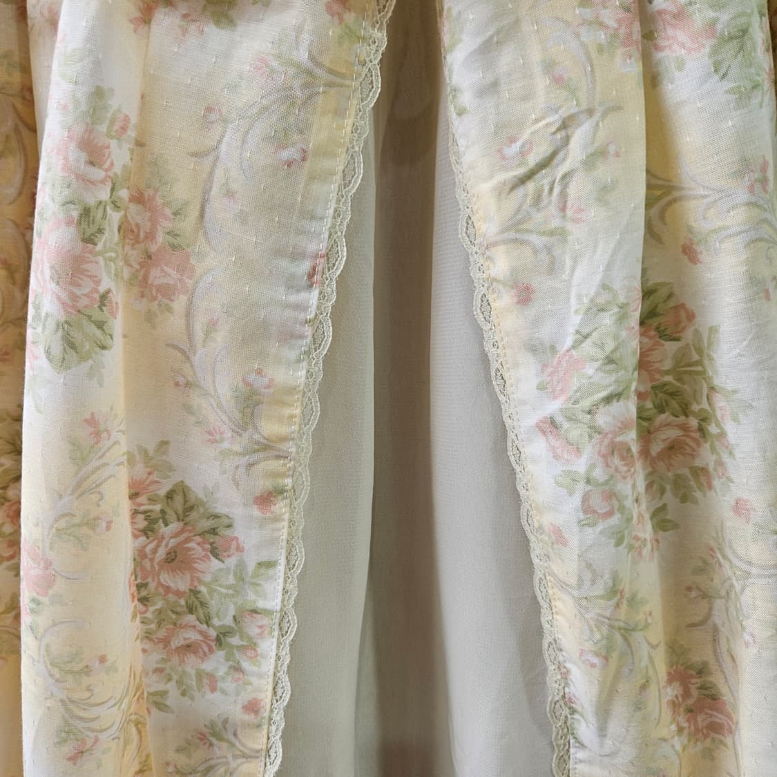 엑시즈팜(axes femme) 플라워 레이스 쉬폰 롱 원피스 상품이미지5