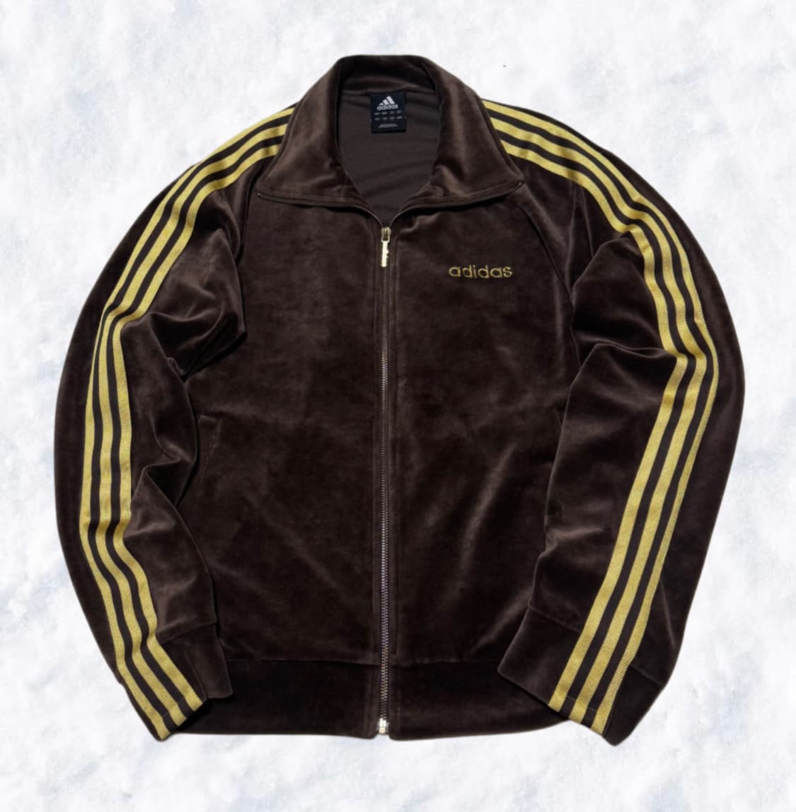 아디다스 브라운 초바 벨벳 져지 상품이미지1