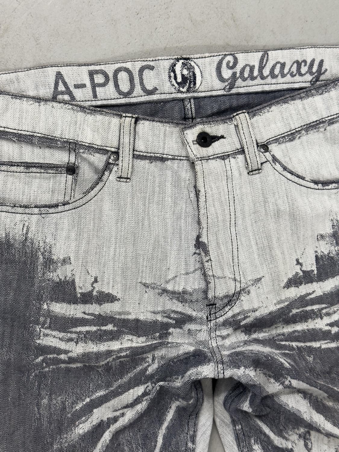 이세이미야케  A-POC 데님 팬츠 상품이미지5