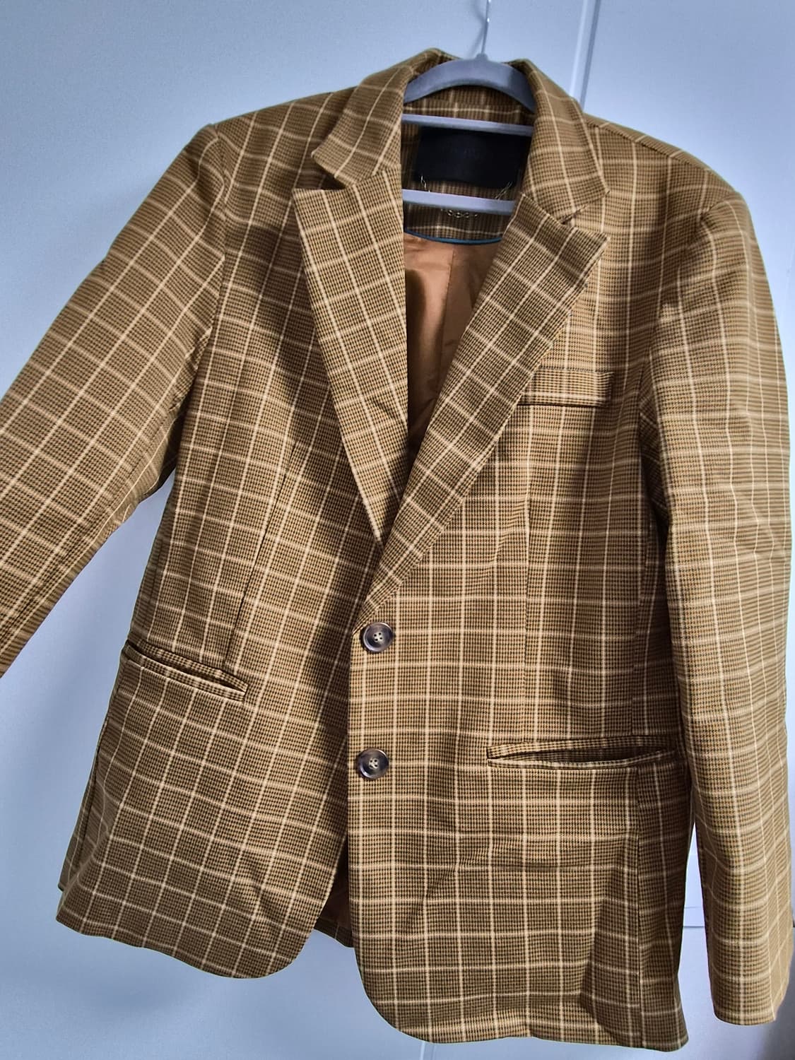 [아바몰리] 체크 블레이저 자켓 상품이미지2