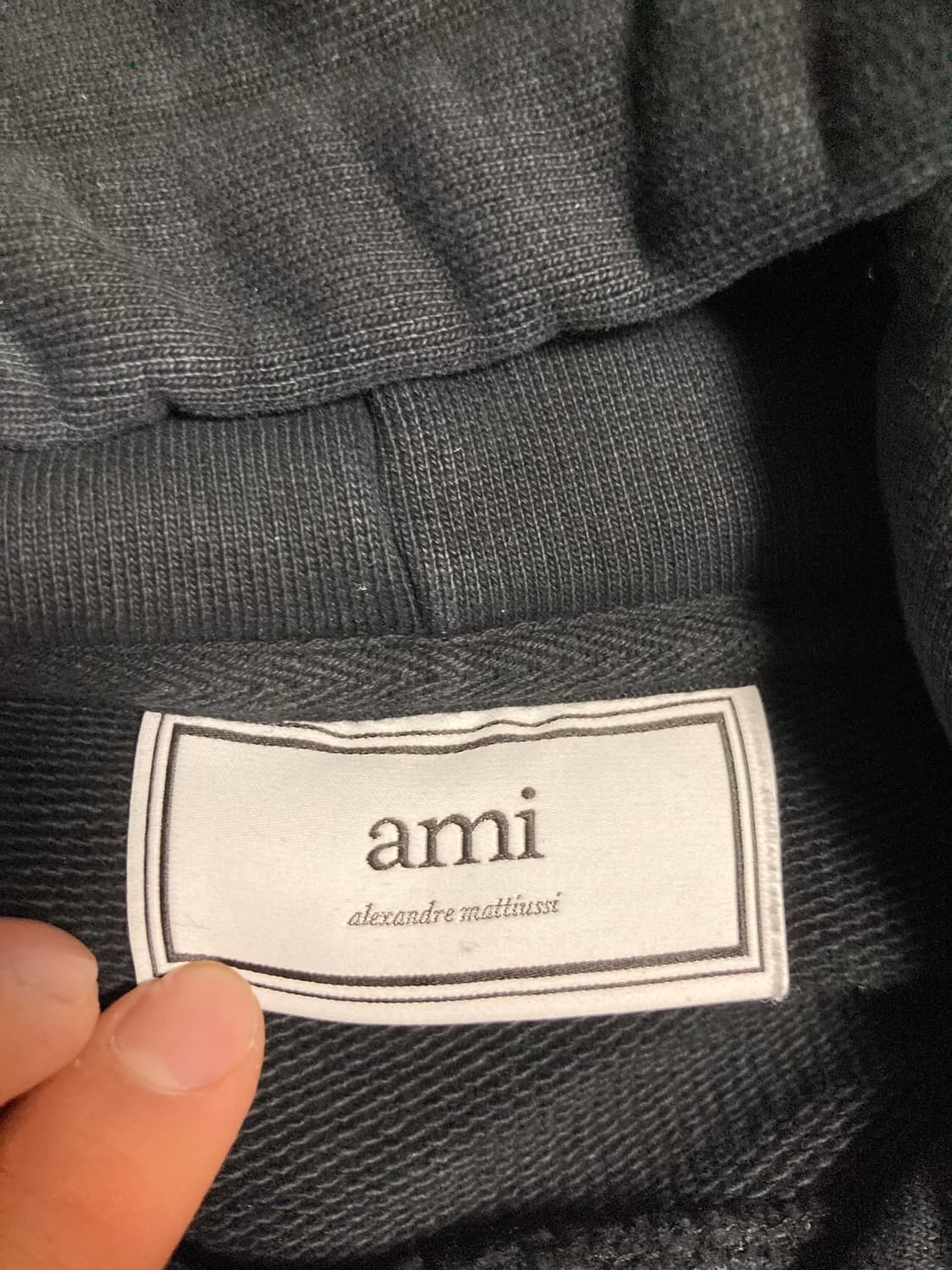 [M size] 아미 빅로고 후드티  상품이미지4