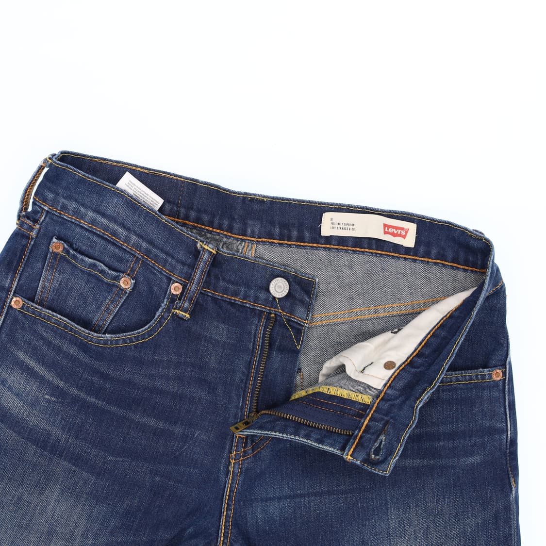 [W30 L34] 리바이스 504 워싱 데님팬츠 1212H2 상품이미지4